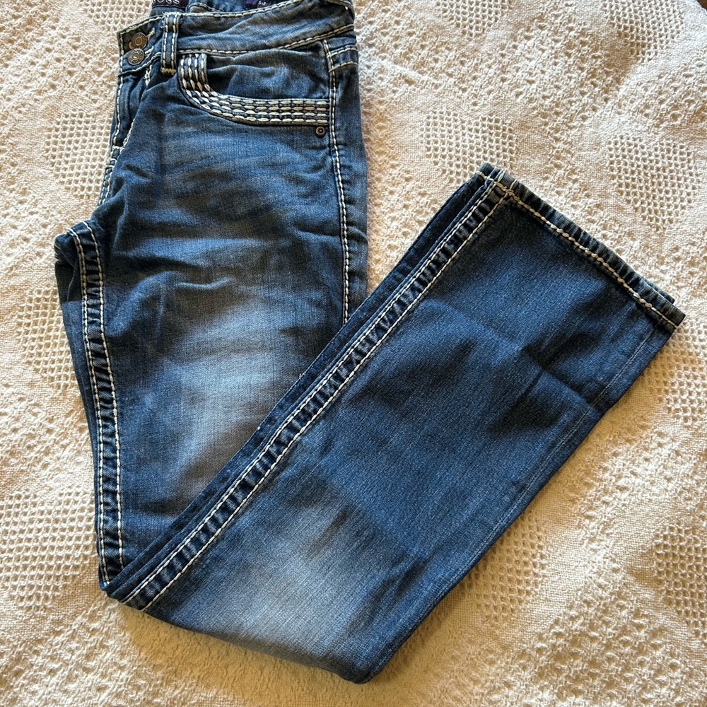 Women's Vigoss The Dublin Bootcut Blue Jeans